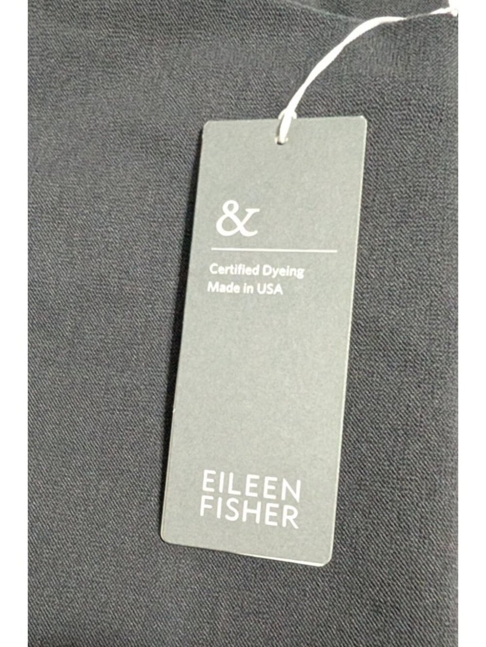 Eileen Fisher Women XL Washable Stretch Crepe Slim Ankle Pants Graphite grey - Picture 8 of 14